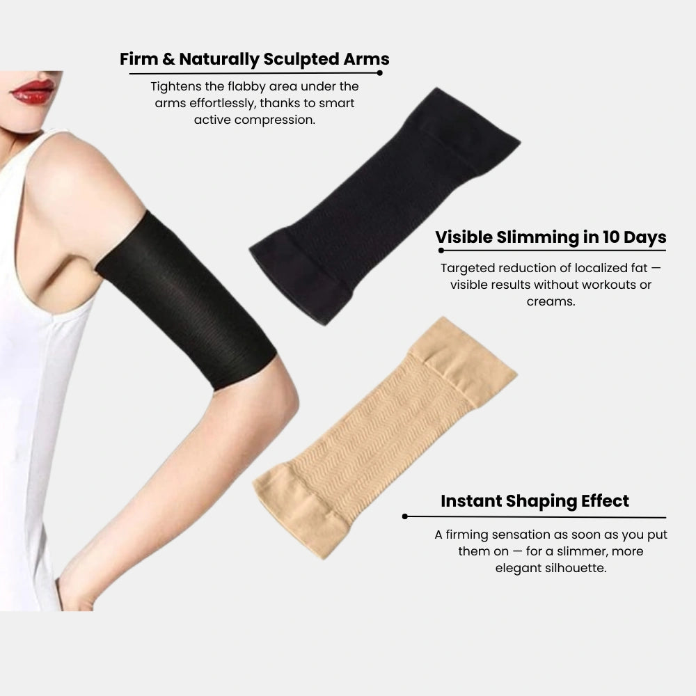 3D Compression Ultimate Smooth 2-Piece Set: Arms & Knees