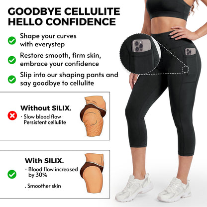 Butt-Lifting Tummy Control Pocket Capris