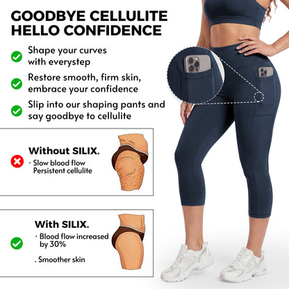 Butt-Lifting Tummy Control Pocket Capris