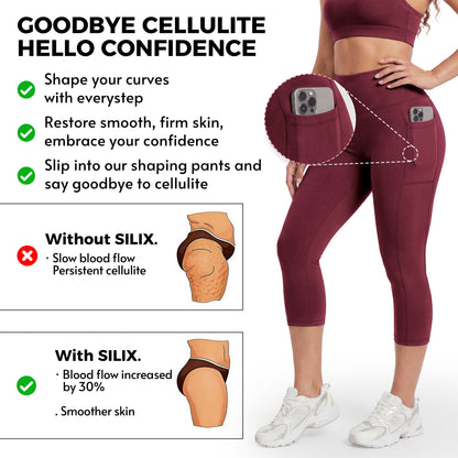 Butt-Lifting Tummy Control Pocket Capris