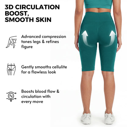 3D Anti-Cellulite Short Leggings