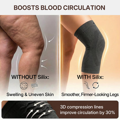 3D Compression Knee Sleeves –Say Goodbye to Saggy, Uneven-Looking Legs
