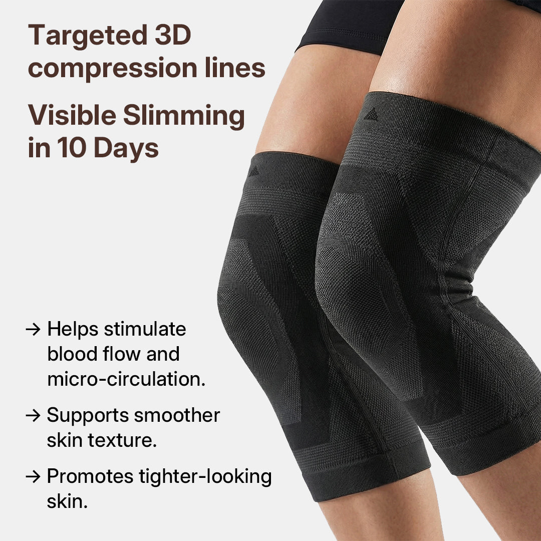 3D Compression Ultimate Smooth 2-Piece Set: Arms & Knees
