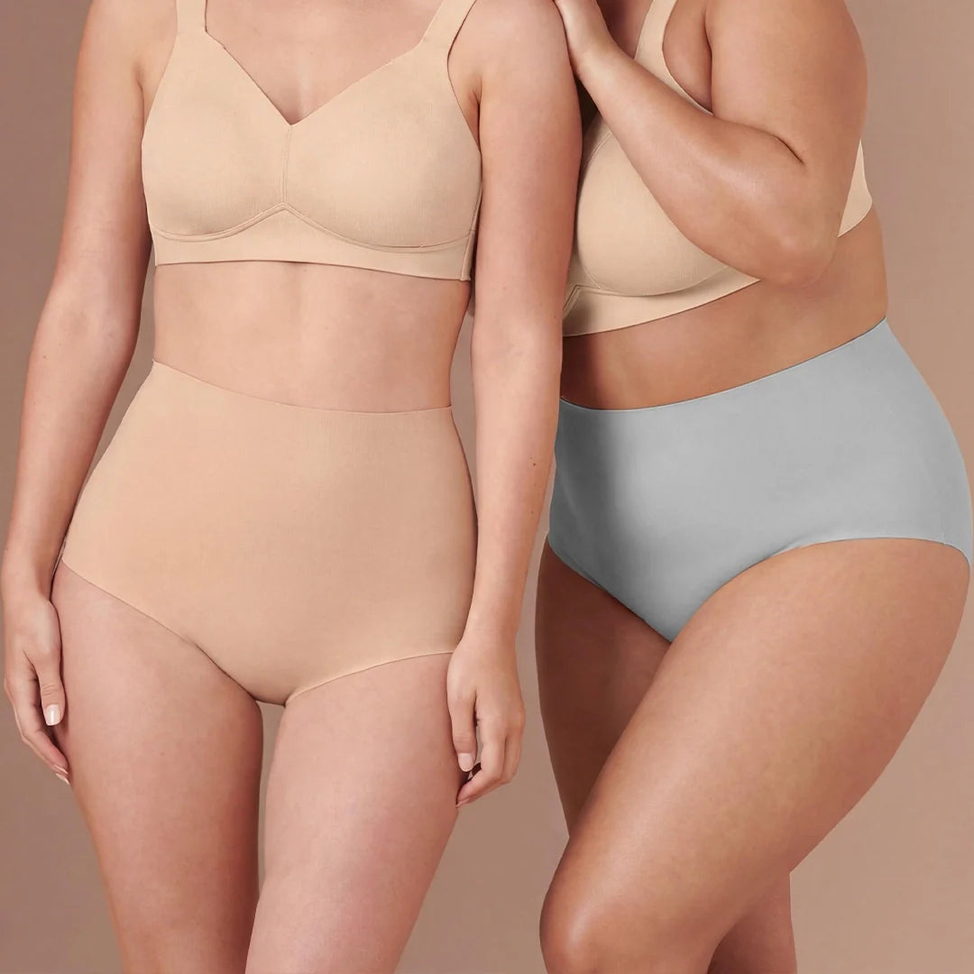 Cooling Seamless High-Waisted Briefs