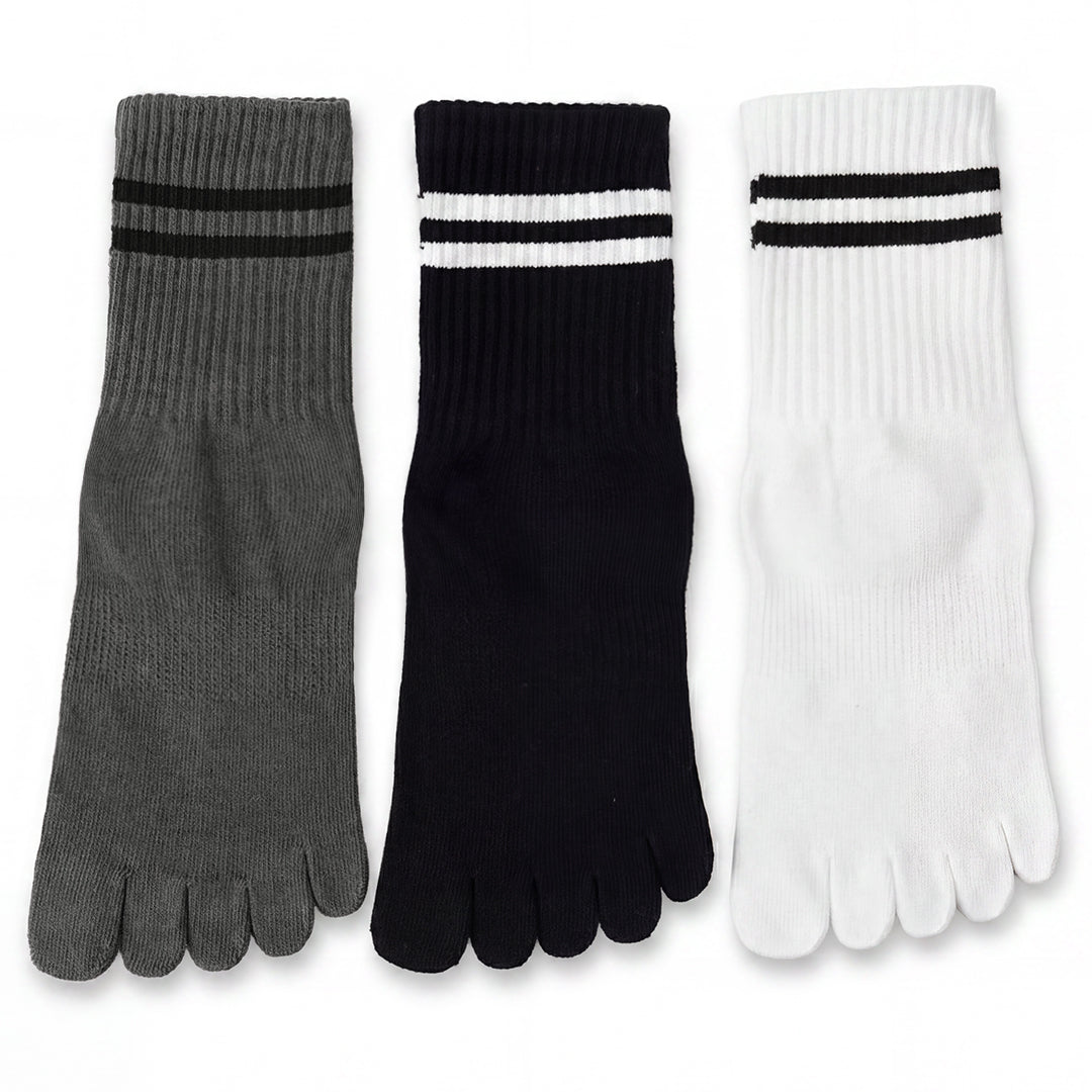 Standard Grip Socks - （3pcs）Grip harder. Stretch easier. Feel grounded.