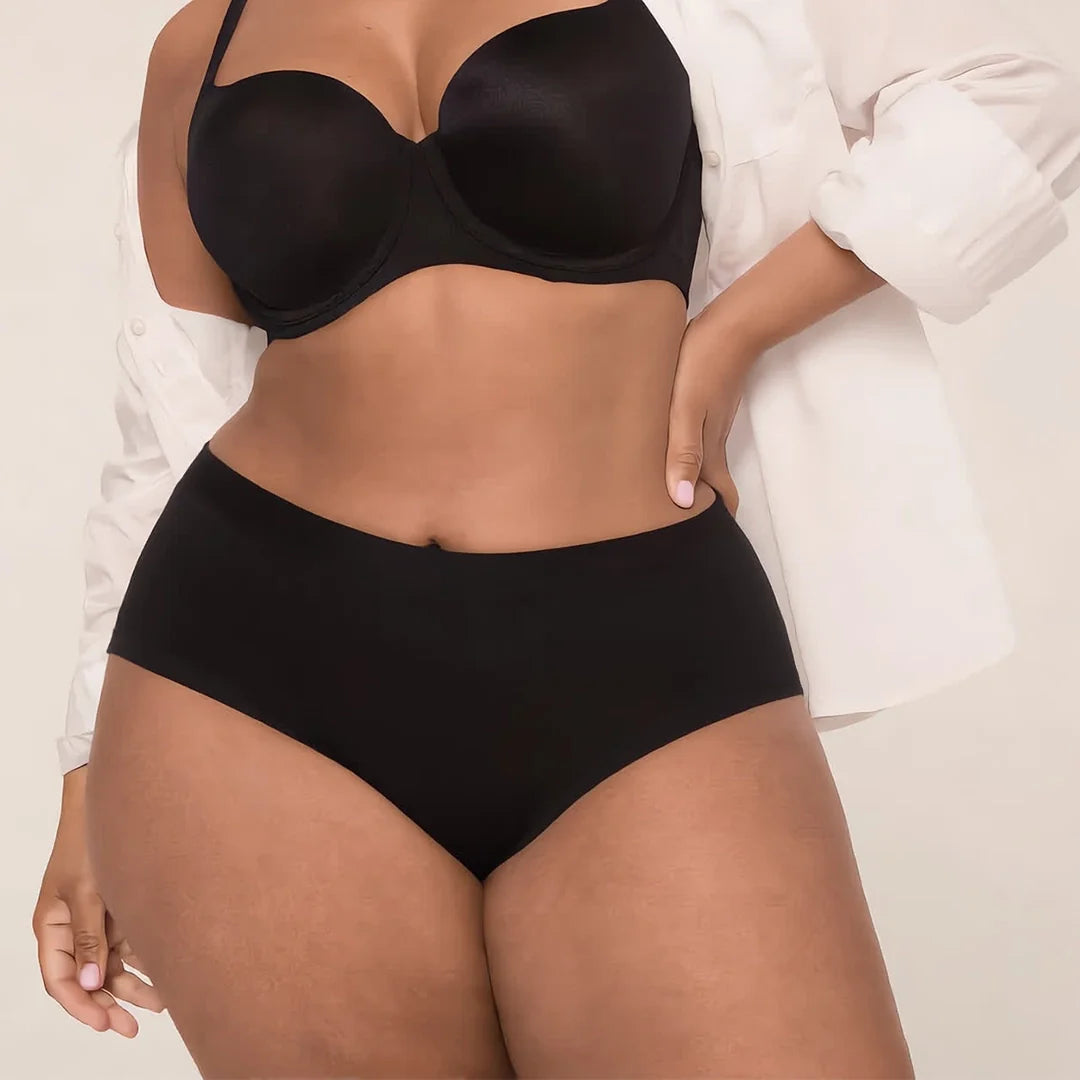 Cooling Seamless High-Waisted Briefs