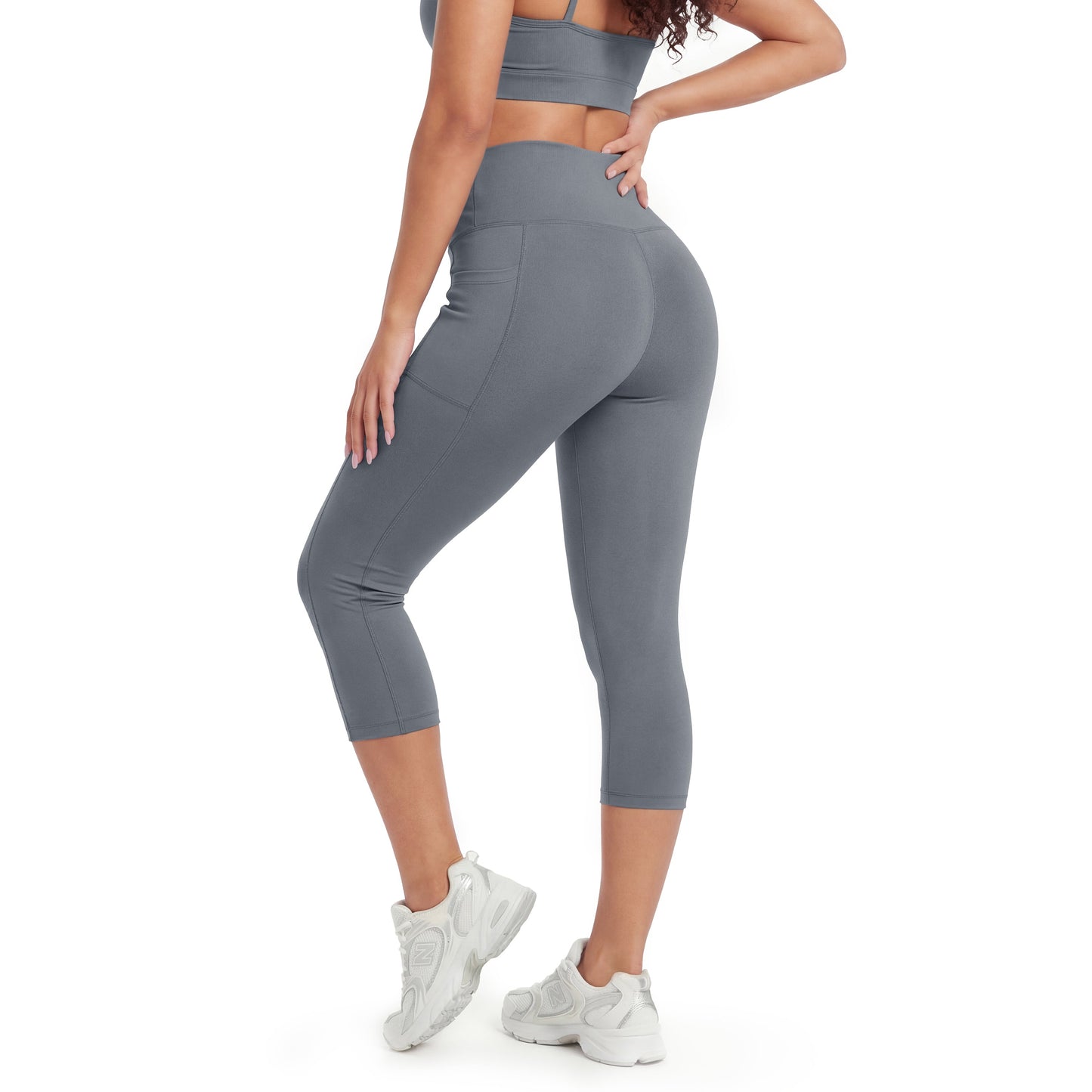 Butt-Lifting Tummy Control Pocket Capris