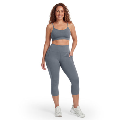 Butt-Lifting Tummy Control Pocket Capris