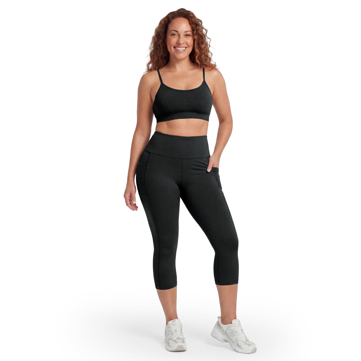 Butt-Lifting Tummy Control Pocket Capris