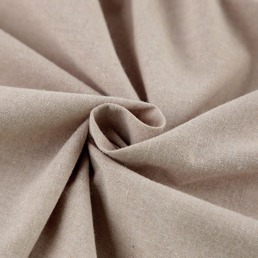 French Resort Linen-Blend Cami Dress