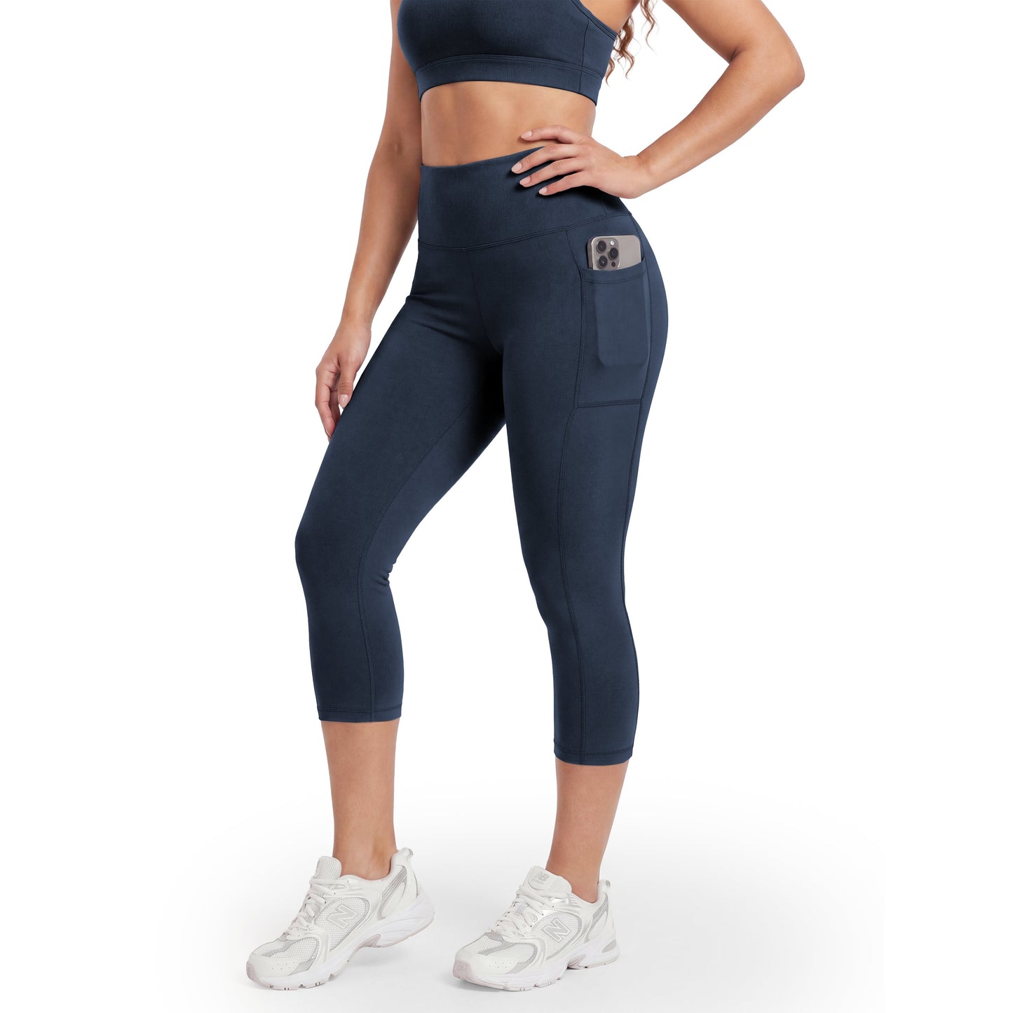 Butt-Lifting Tummy Control Pocket Capris