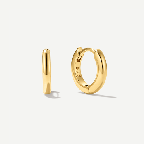 Balance Huggie Hoops