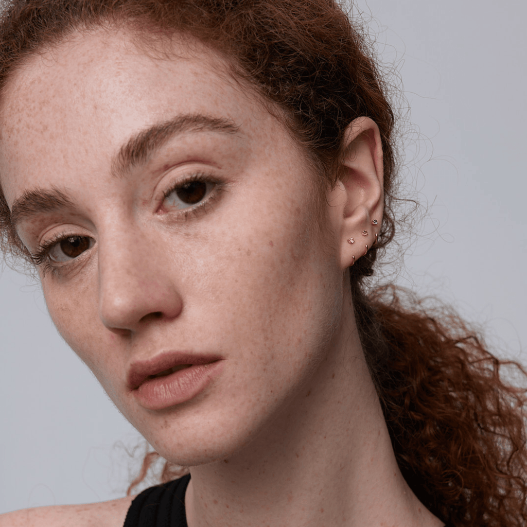 Stay Close Blue Sapphire Hoops