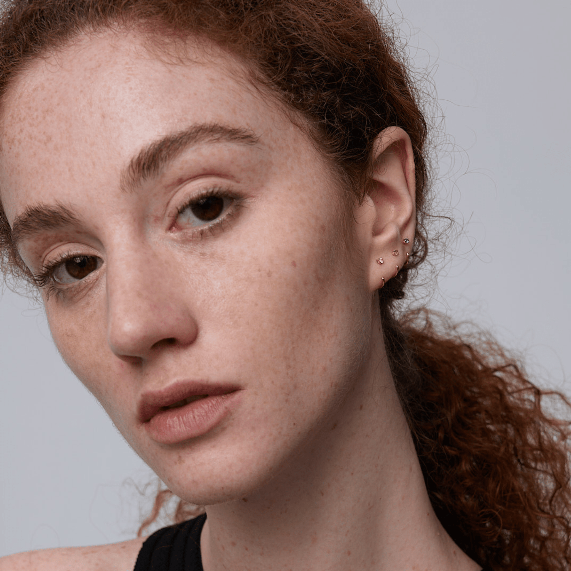 Stay Close Blue Sapphire Hoops