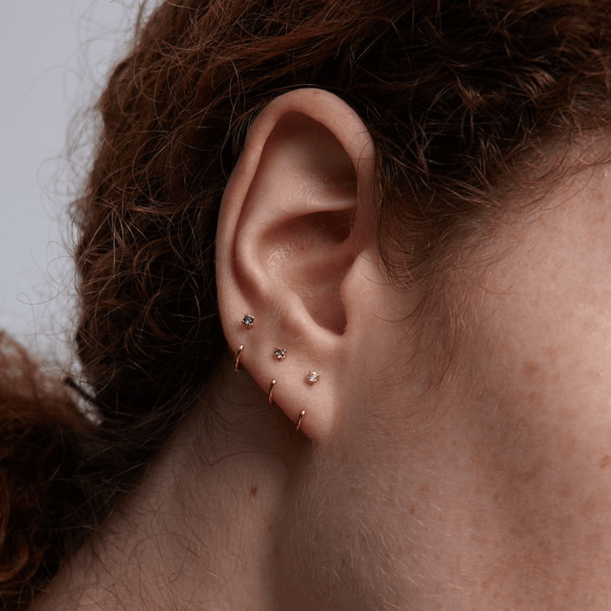 Stay Close Blue Sapphire Hoops