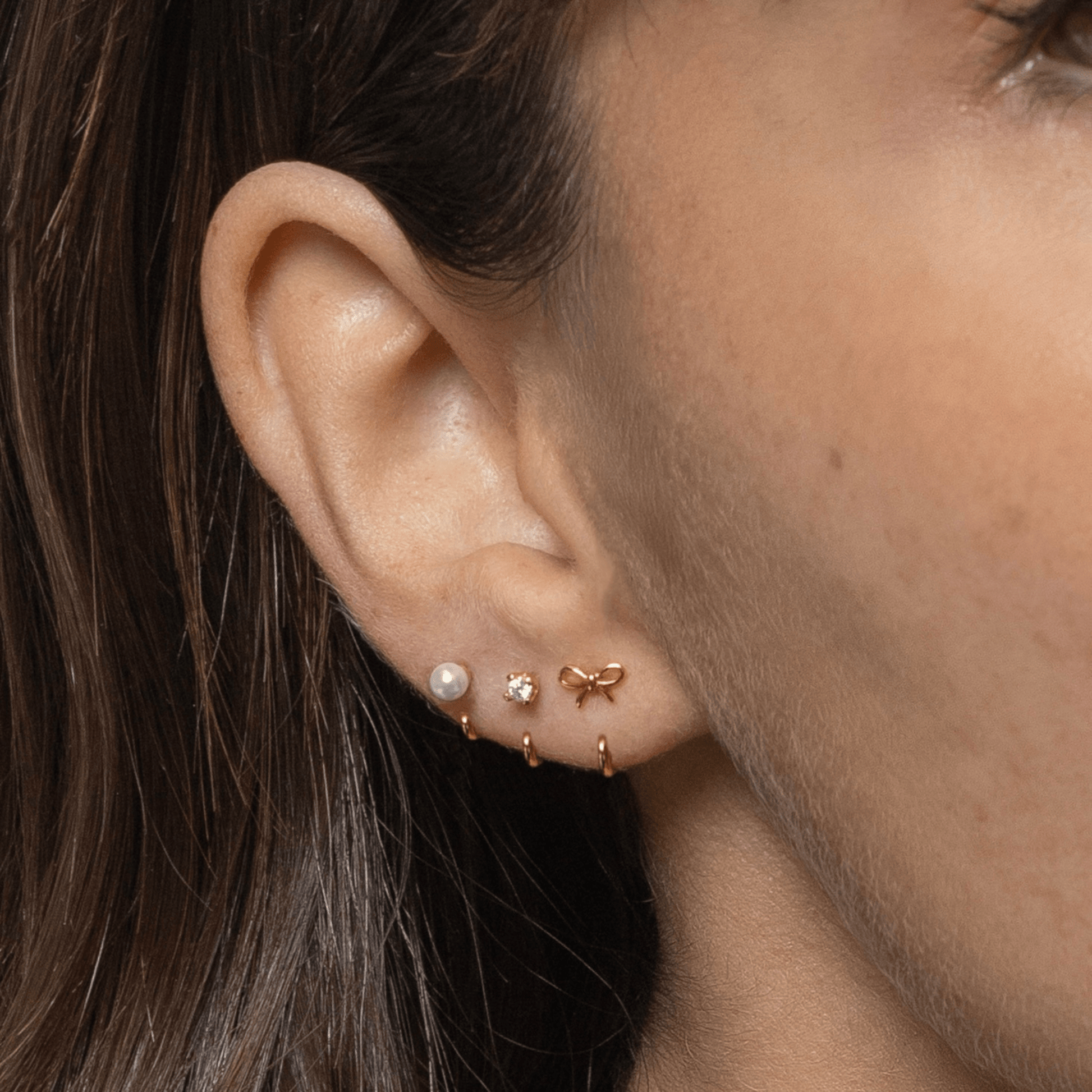 Stay Close Bow Hoops